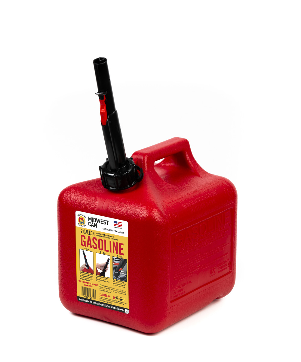2 GALLON GAS CAN - MIDWEST CAN COMPANY
